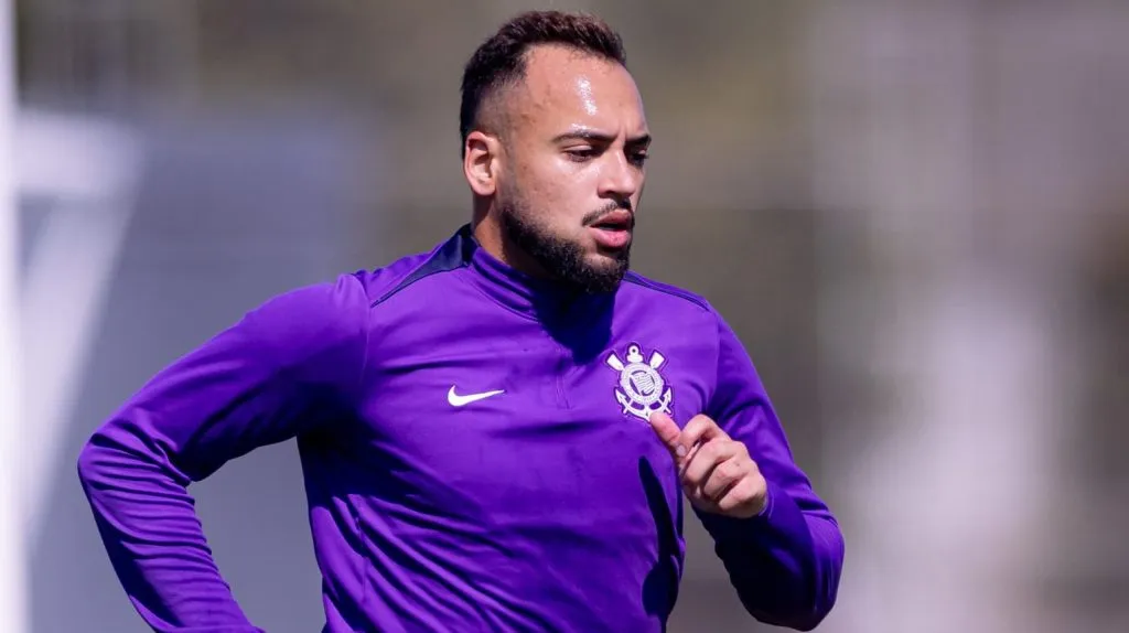 Maycon durante treinamento. Foto: Rodrigo Coca/Ag. Corinthians