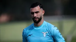 Taty Castellanos durante treinamento pela Lazio, antes de partida contra o Bayern de Munique, pela UEFA Champions League, em 2024. Foto: Paolo Bruno