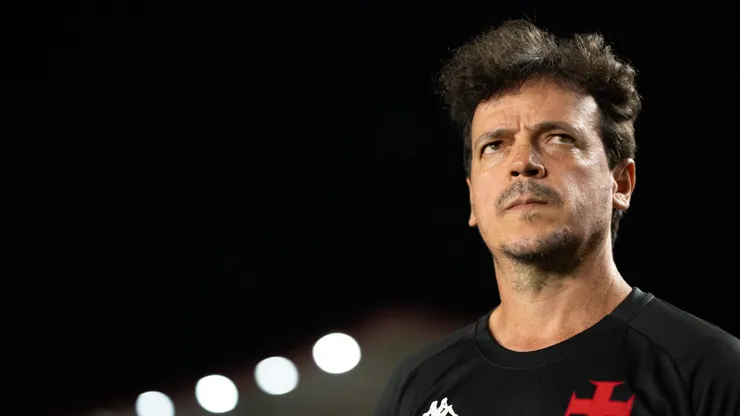 Fernando Diniz, técnico do Vasco. Foto: Jorge Rodrigues/AGIF.