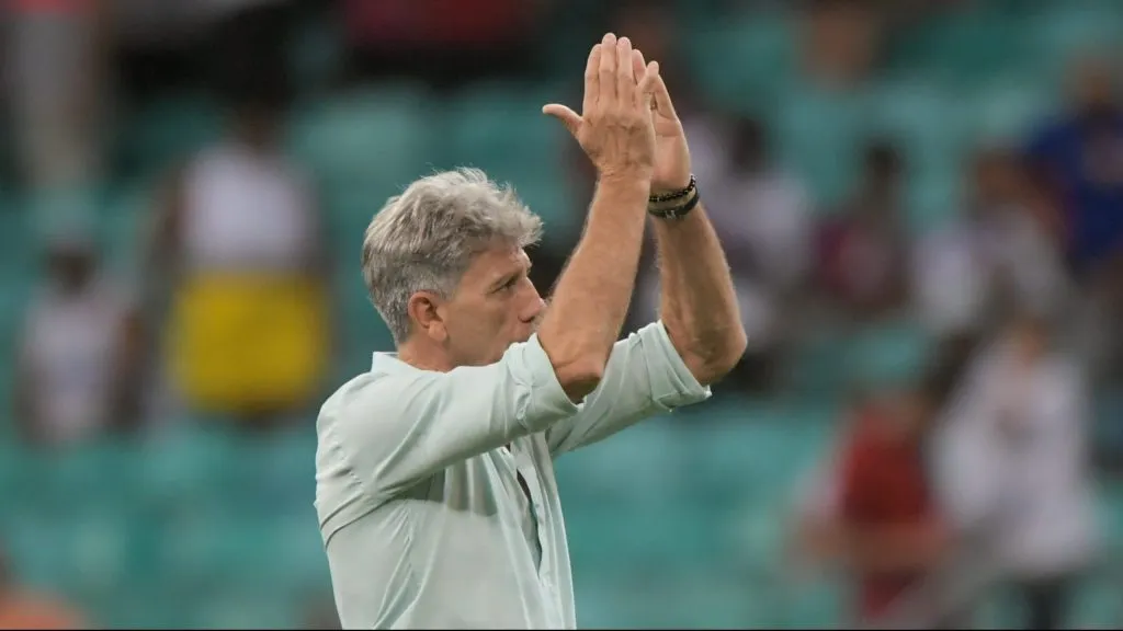 Renato Gaúcho elogiou jovens da base do Fluminense. Foto: Jhony Pinho/AGIF