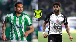 Gilberto do Juventude e Yuri Alberto do Corinthians - Foto: AGIF