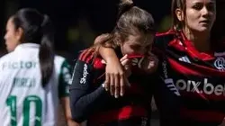 Flamengo vence o Palmeiras em jogo de ida do Brasileirão. Foto: Mariana Sá/CRF