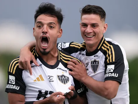 Gabriel Menino encerra jejum e marca pelo Atlético