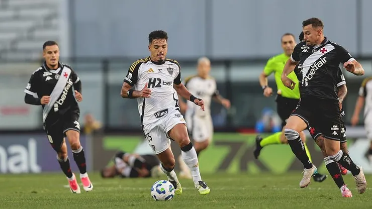Gabriel Menino marcou o gol relâmpago. Foto: Pedro Souza/Atlético-MG