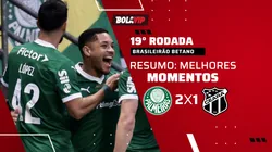 O Palmeiras venceu o Ceará por 2 a 1 no Allianz Parque e segue à caça de Flamengo e Cruzeiro na tabela do Brasileirão Betano