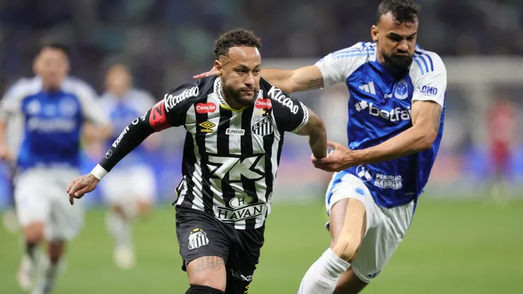 Cruzeiro x Santos. Foto: Gilson Lobo/AGIF