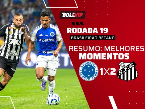 Santos vence Cruzeiro de virada no Mineirão pelo Brasileirão Betano