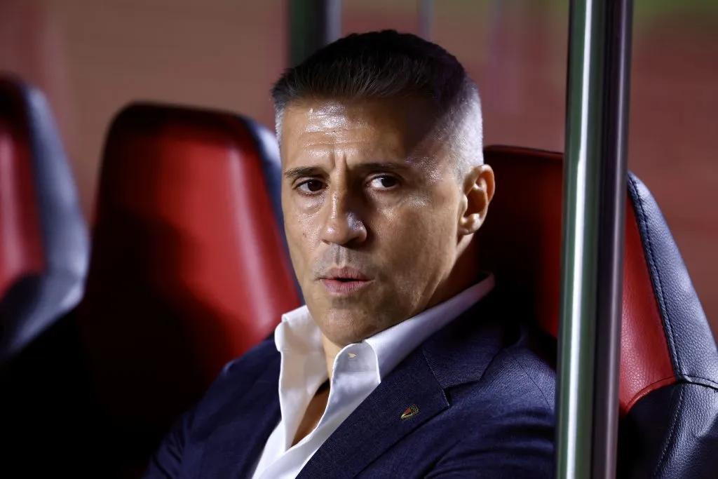 Crespo foi muito criticado pela atuação do São Paulo contra o Atlético Nacional. Foto: Marcello Zambrana/AGIF