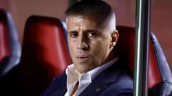 SP - SAO PAULO - 09/08/2025 - BRASILEIRO A 2025, SAO PAULO X VITORIA - Hernan Crespo tecnico do Sao Paulo durante partida contra o Vitoria no estadio Morumbi pelo campeonato Brasileiro A 2025. Foto: Marcello Zambrana/AGIF