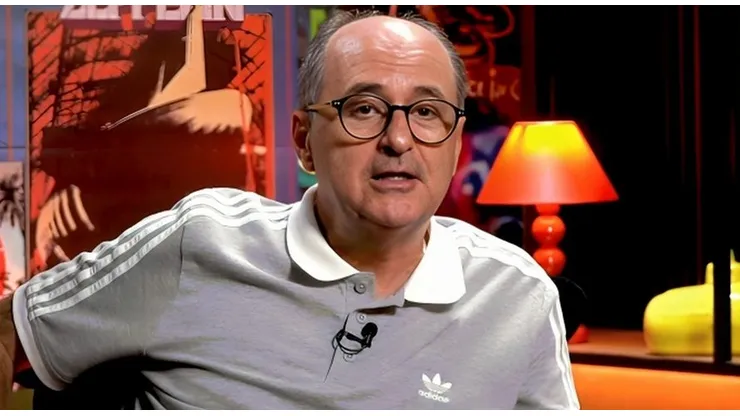 Carlos Eugênio Simon em comentário. Foto: Reprodução/YouTube
