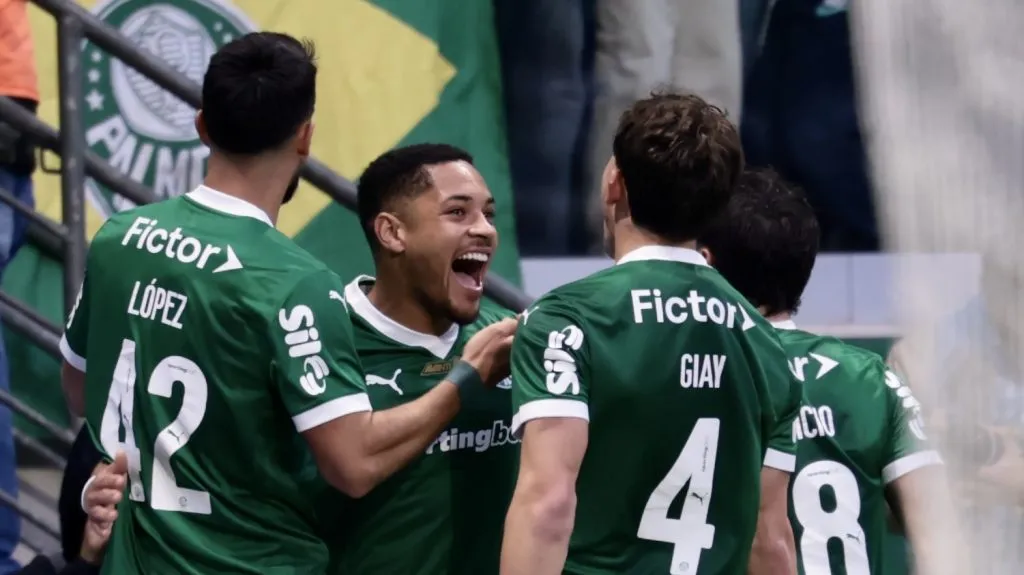 Palmeiras no Brasileirão. Foto: Marcello Zambrana/AGIF