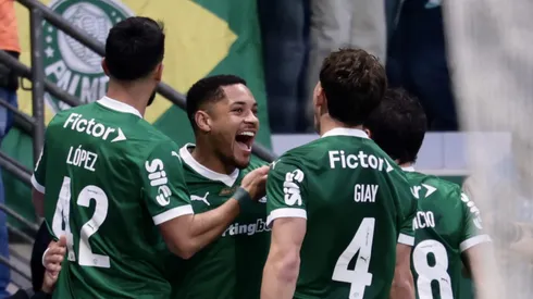 Palmeiras no Brasileirão. Foto: Marcello Zambrana/AGIF