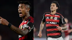 Bruno Henrique e Pedro são peças ofensivas importantes para o Flamengo - Fotos: Reprodução/AGIF