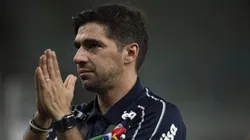 RJ - Rio de Janeiro - 30/01/2021 - LIBERTADORES 2020, PALMEIRAS X SANTOS - Abel Ferreira tecnico do Palmeiras comemora titulo de campeao apos partida contra o Santos no estadio Maracana pela decisao do campeonato Libertadores 2020.