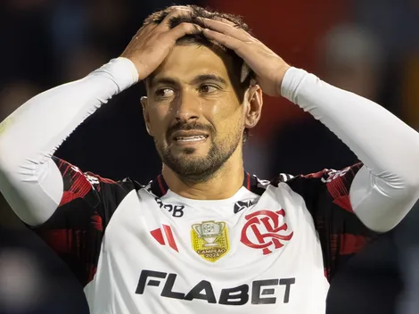 Sem Arrascaeta, aproveitamento do Flamengo cai para menos da metade