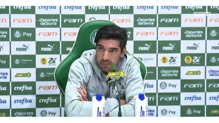 Virada do Palmeiras tem recado interno e fala forte de Abel Ferreira (Foto: Reprodução de vídeo ESPN)