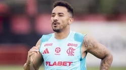 Danilo, lateral-direito do Flamengo em treinamento. (Foto: Adriano Fontes/Flamengo