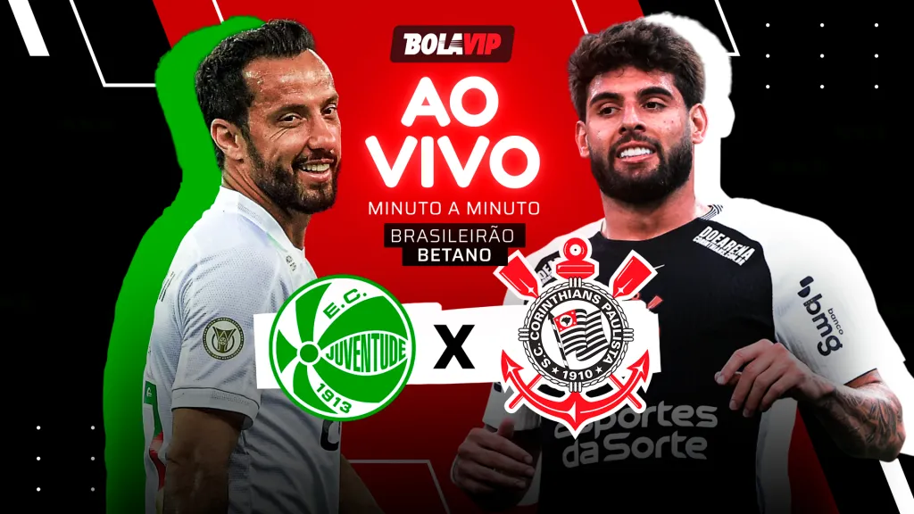 Juventude x Corinthians foi transmitido ao vivo pelo Bolavip Brasil