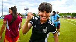 Sonia Bermúdez deixa o sub-23 da Espanha para assumir a seleção profissional feminina. Foto: Tyler Miller - Sportsfile/UEFA