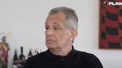 Bap, presidente do Flamengo. Imagem: Reprodução/Flamengo TV