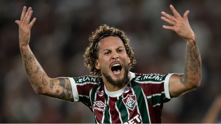 Fluminense na Sul-Americana. Foto: Jorge Rodrigues/AGIF