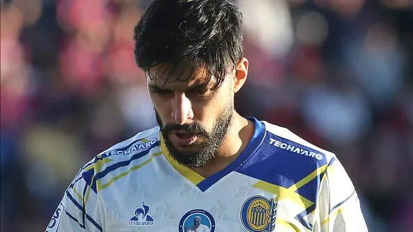 Facundo Mallo durante partida. . Foto: Daniel Jayo/Getty Images