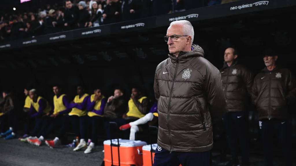 Dorival Júnior, técnico do Timão. Foto: Ettore Chiereguini/AGIF.