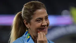 Leila Pereira comemora lucro ao Palmeiras - Foto: Thiago Ribeiro/AGIF.