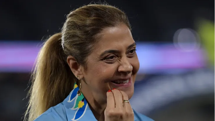 Leila Pereira comemora lucro ao Palmeiras - Foto: Thiago Ribeiro/AGIF.