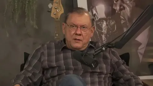 Milton Neves durante participação em podcast (Reprodução/YouTube)
