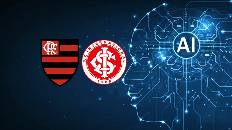 Inteligência artificial crava o resultado de Flamengo x Internacional