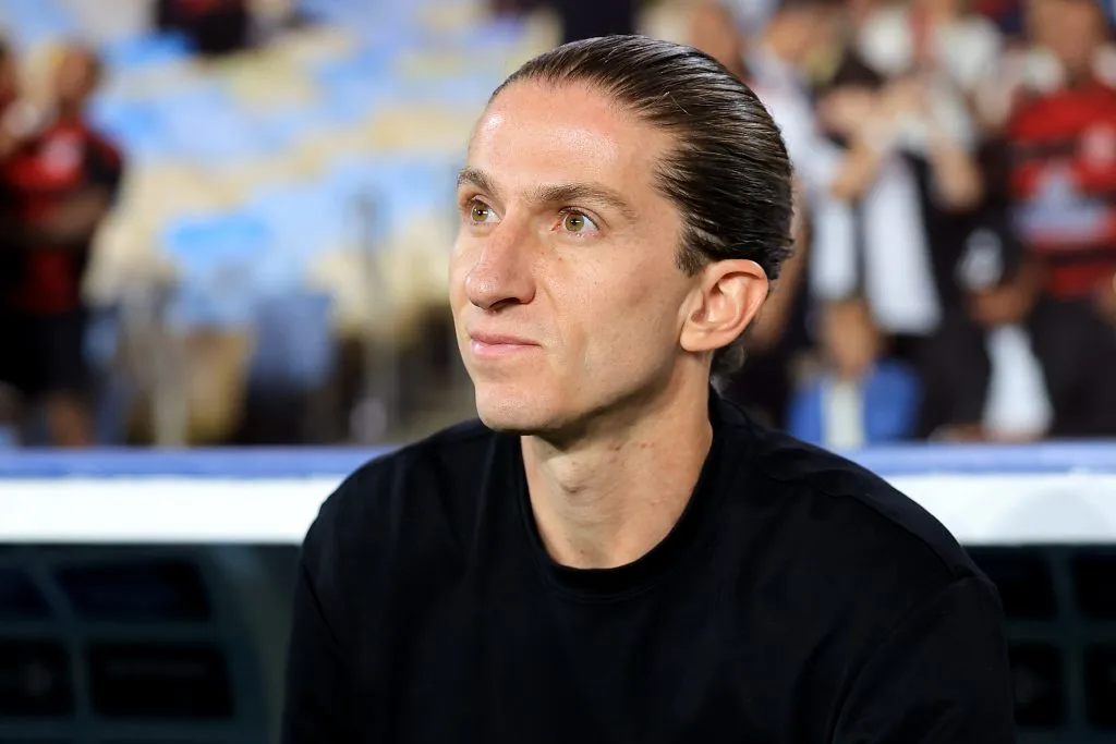 Filipe Luís, treinador do Flamengo. (Photo by Buda Mendes/Getty Images)