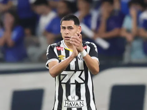 Santos prepara limpa no elenco para 2026 e alinha a saída do atacante Gustavo Caballero