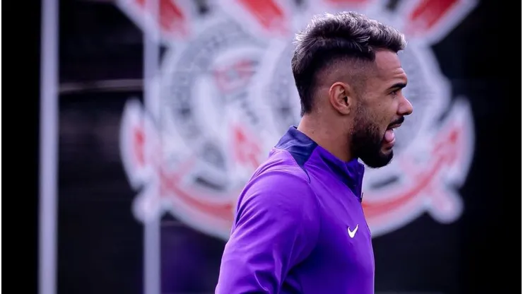 Raniele jogador do Corinthians no CT Dr. Joaquim Grava - Foto: Reprodução/Instagram