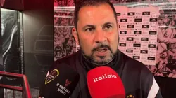 Caio Couto, técnico do Santos. Foto: Reprodução/Itatiaia