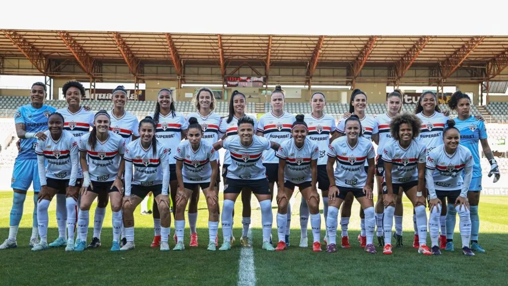 Elenco completo do São Paulo no futebol feminino