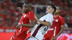 Yerson Candelo em América de Cali x Fluminense na Sul-Americana - Foto: Aponte/Getty Images