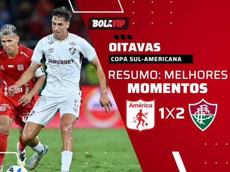 Fluminense vence o América de Cali e leva vantagem para o Rio