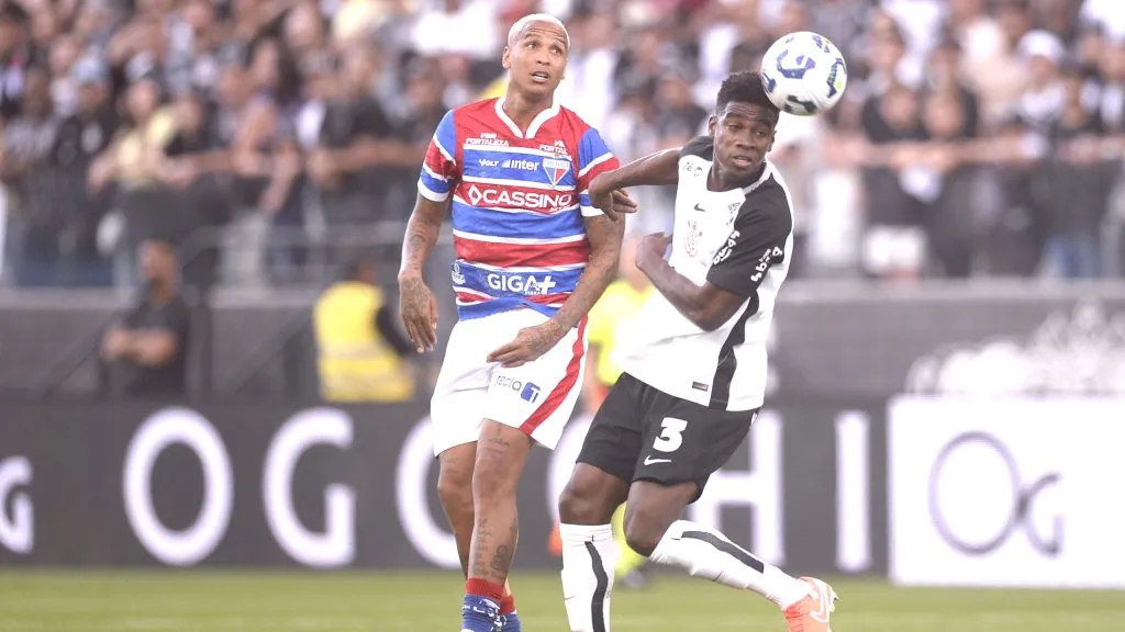 Felix Torres em ação pelo Timão –  Foto: Alan Morici/AGIF