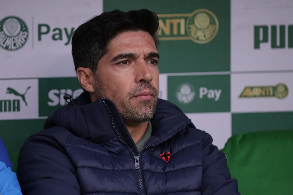 Abel Ferreira, técnico do Palmeiras. Foto: Ettore Chiereguini/AGIF