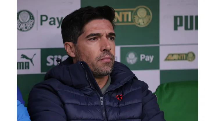 SP - SAO PAULO - 10/08/2025 - BRASILEIRO A 2025, PALMEIRAS X CEARA - Abel Ferreira tecnico do Palmeiras durante partida contra o Ceara no estadio Arena Allianz Parque pelo campeonato Brasileiro A 2025. Foto: Ettore Chiereguini/AGIF