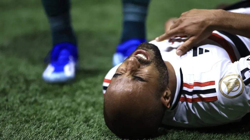 Lucas Moura no São Paulo. Foto: Marcello Zambrana/AGIF