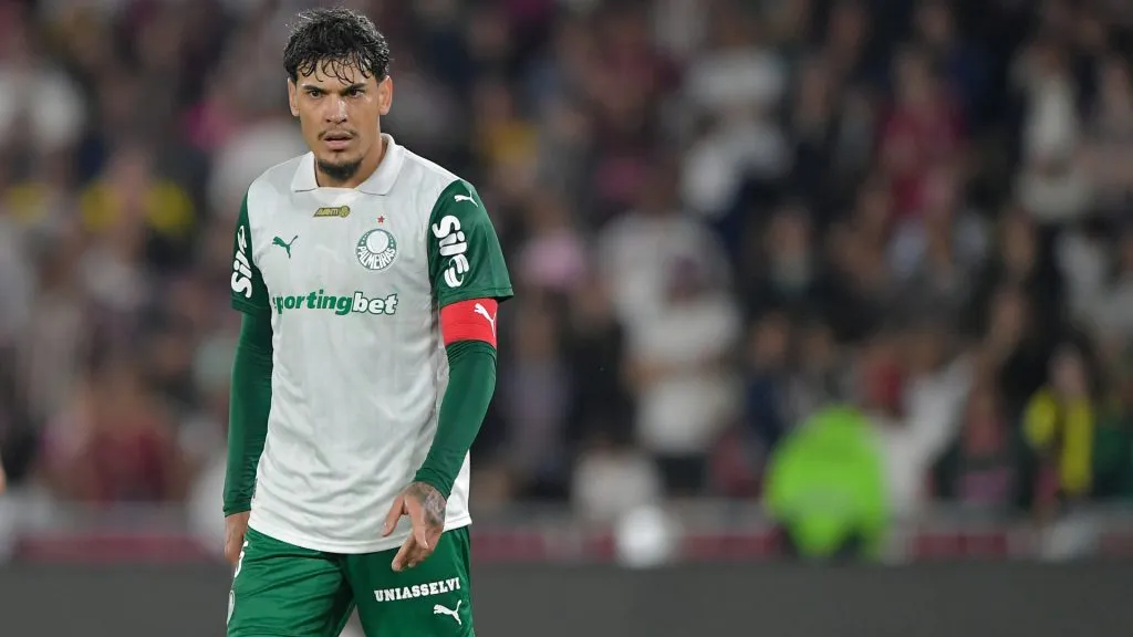 Gustavo Gómez é um dos pilares do Palmeiras de Abel Ferreira – Foto: Thiago Ribeiro/AGIF
