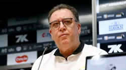 Marcelo Teixeira, presidente do Santos. Foto: Mauricio De Souza/AGIF