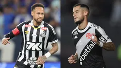 Neymar e Coutinho se enfrentarão nas quatro linhas. Fotos: Gilson Lobo/AGIF e Thiago Ribeiro/AGIF.