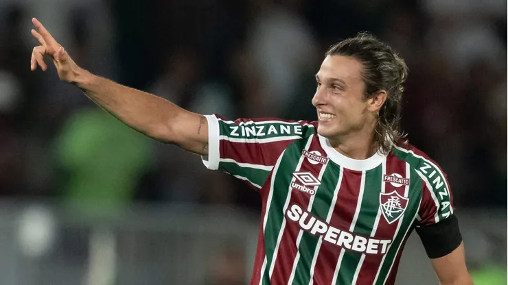 Canobbio em partida pelo Fluminense. Foto: Jorge Rodrigues/AGIF