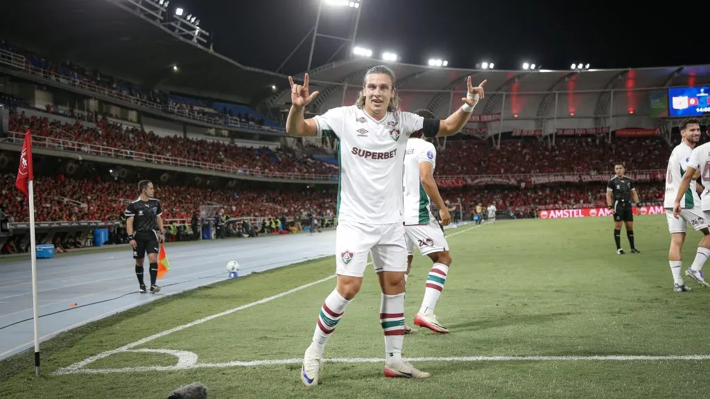 Agustín Canobbio, atacante do Fluminense. Foto: Marcelo Gonçalves/Fluminense.