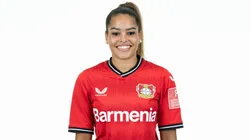 Ivana Fuso no Bayer Leverkusen. Foto: Boris Streubel/Getty Images for DFB