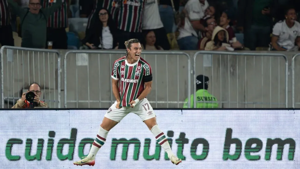 Canobbio, jogador do Tricolor das Laranjeiras. Foto: Jorge Rodrigues/AGIF.