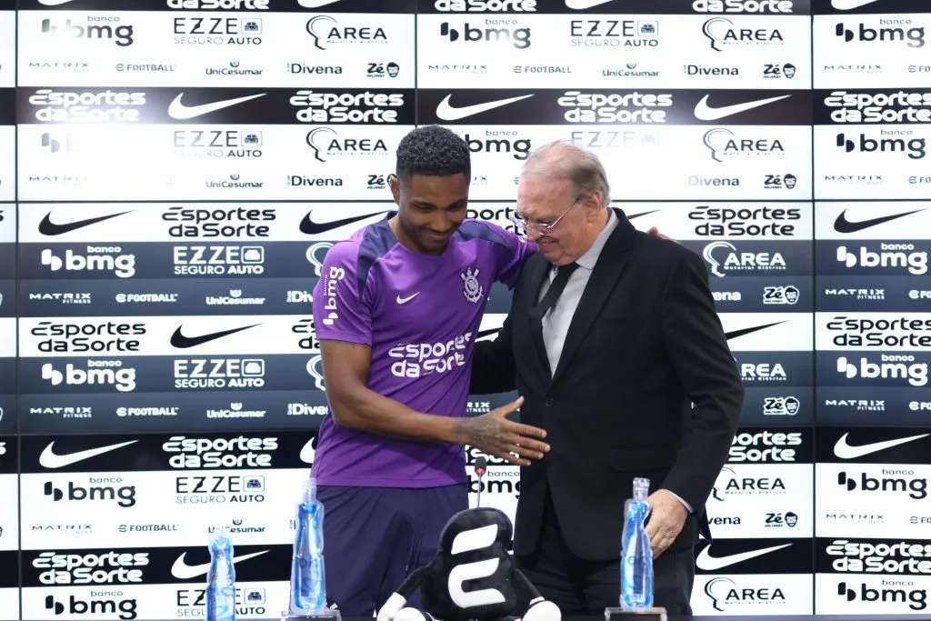 Apresentado no Corinthians, Vitinho admite não ter data para estreia – Foto: Agência Corinthians